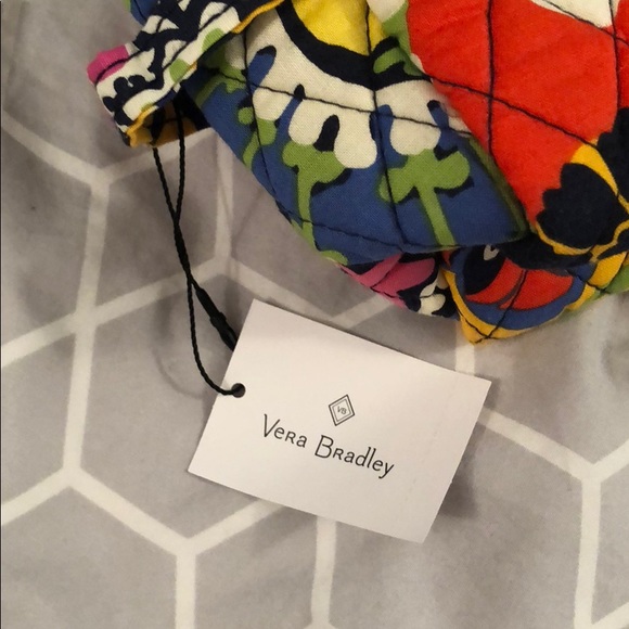 NWT large vera bradley cosmetic case - Picture 6 of 8